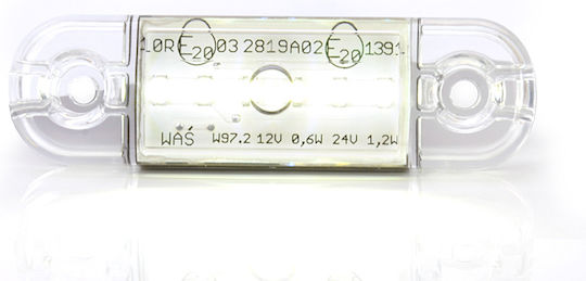 Led Position Light 713 W97.2 12v-24v White Was