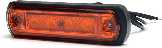 Led Position Light 1338 W189 12v-24v Orange Was