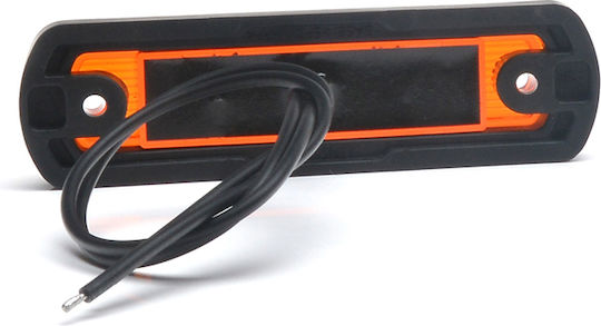 Led Position Light 1338 W189 12v-24v Orange Was