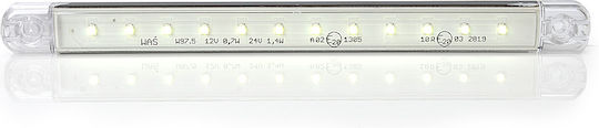 LED позиционна светлина 722 W97.5 12v-24v бяла Was