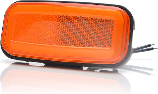 Led Position Light 1402 W199 12v-24v Orange Was