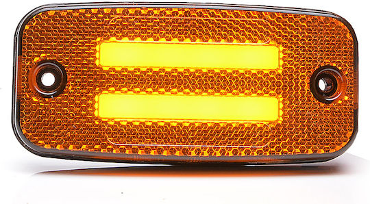Lumină de poziție LED 1138 W158 12v-24v portocaliu Was