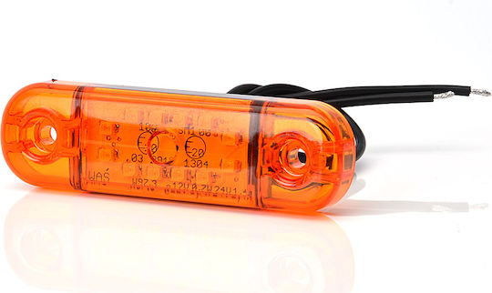 LED-Positionsleuchte 714 W97.3 12V-24V Orange War