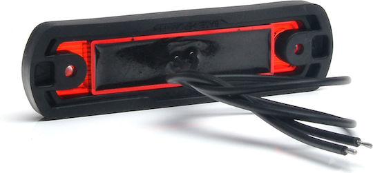 Led Position Light 1339 W189 12v-24v Red Was