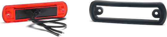 Led Position Light 1339 W189 12v-24v Red Was