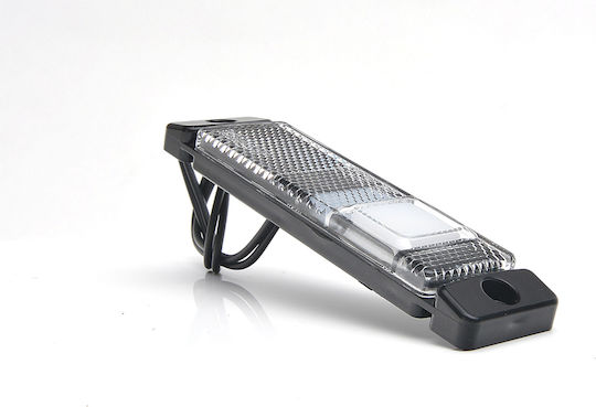 Led Position Light 1237 W45ns 12v-24v White Was