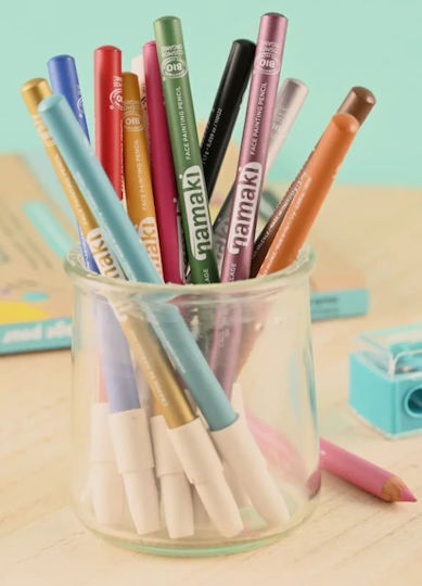 Namaki Bio Bleistift Slim Gesichtsbemalung Blau