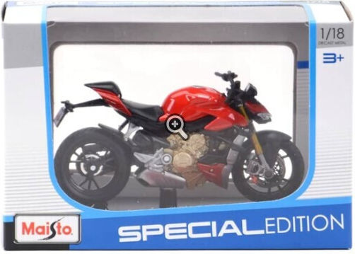 1/18 Maisto Special Edition Model Motorcycles Ducati Super Naked V4 S