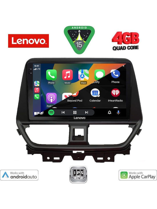 Lenovo Car Audio System for Suzuki Baleno 2022 (Bluetooth/USB/AUX/WiFi/GPS/Apple-Carplay/Android-Auto) with Touch Screen 9"