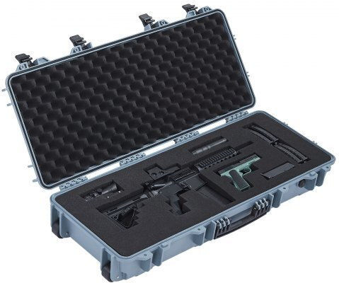 Vevor Βαλίτσα για Καραμπίνα Γκρι 91.4cm