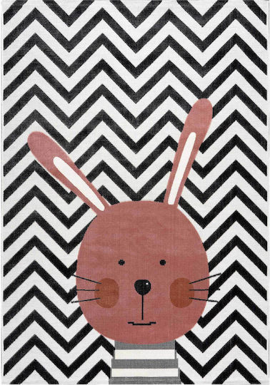 Madi Kids Synthetic Rug Rabbit 130x190cm