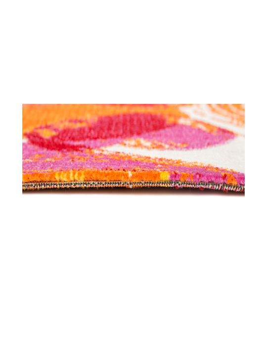 Decostar Παιδικό Χαλί Καρδιές Ροζ 200x290cm