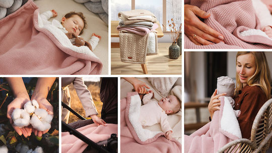 Babyono Wickeltuch für Kinderzimmer 75x100cm