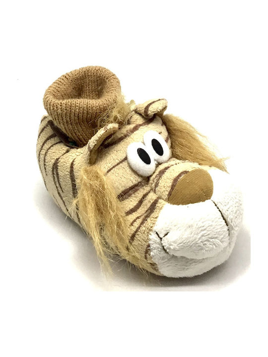 Kids Slippers Beige