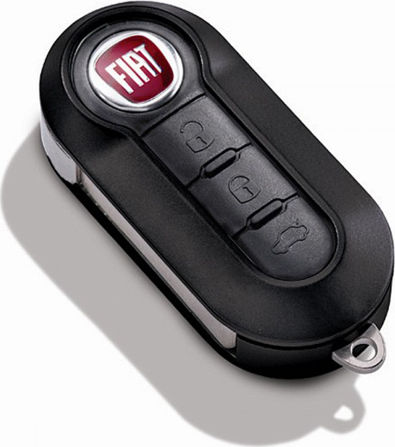 Foldable Remote Control Shell with 3 Buttons for Fiat Punto/Doblo/Fiat 500