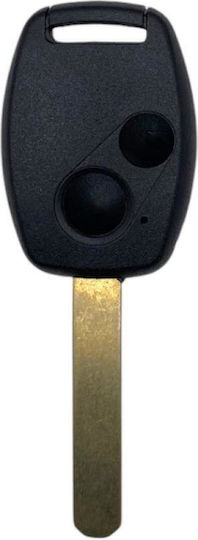 Car Key Shell with Blade with 2 Buttons Type for Honda