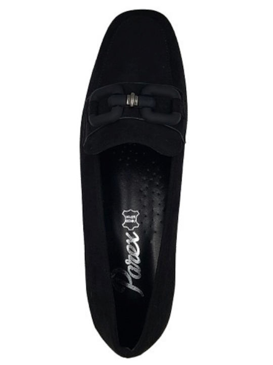 Leder Pumps Schwarz