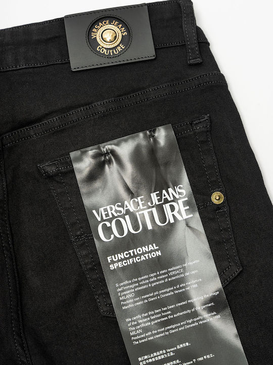 Milano Men's Jeans Pants With Slim Fit Black