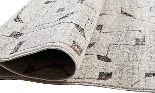 Balsan Cairo Giza 28002 Σετ Μοντέρνα Χαλιά Κρεβατοκάμαρας Μπεζ P621579 3τμχ