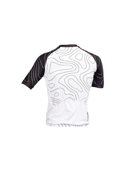 Demaraz Short Sleeves Cycling Jersey White