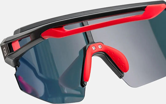 Rockbros Cycling Glasses with Black Frame & Polarized Lenses
