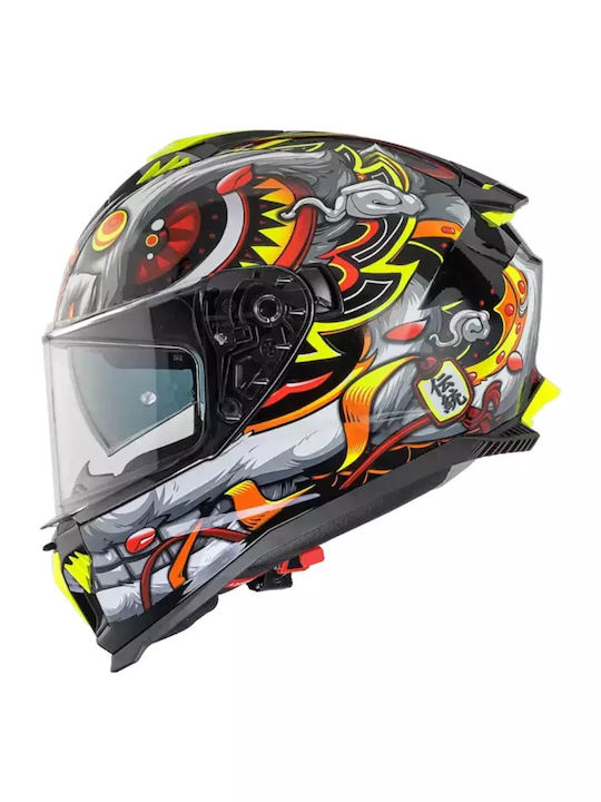 Premier Typhoon LY 12 Κράνος Μηχανής Full Face ECE 22.06 1580gr με Pinlock και Sunvisor