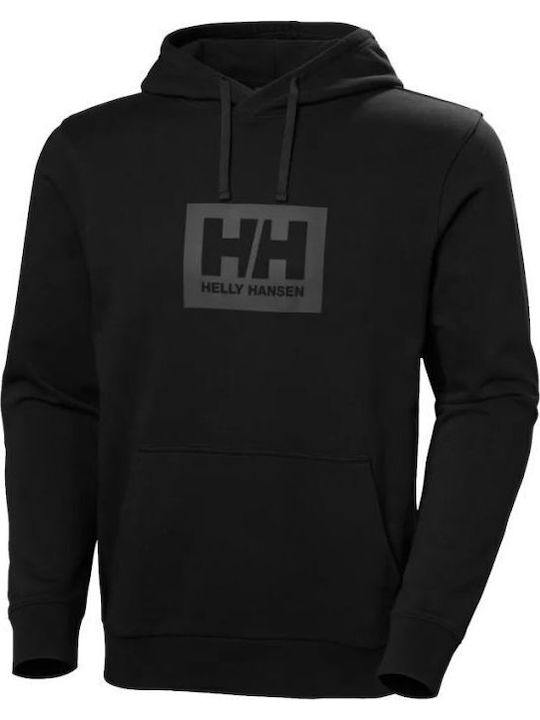 Sweatshirt with Hood Black