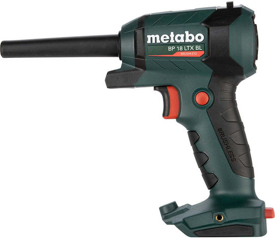 Metabo Laubbläser Handheld Akku 18V Solo mit Maximaler Luftgeschwindigkeit 439.2km/h