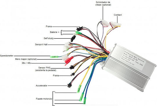 Electric Bike Controller 48v 500w Motor