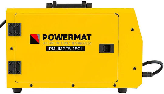 Powermat Ηλεκτροκόλληση MIG / MMA / TIG με Μέγιστο Ρεύμα Συγκόλλησης 180A