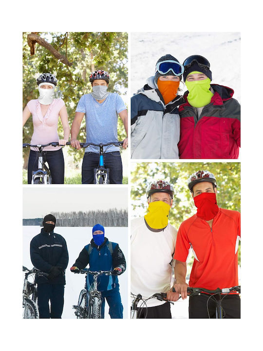 FIXATO Balaclava integrala pentru motociclist din poliester Verde Culoare