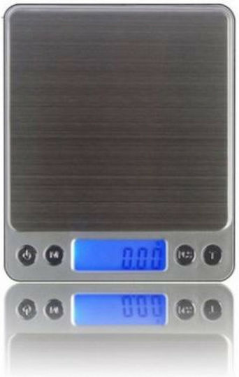 Elektronisch Präzisionswaage mit einer Wiegekapazität von 2kg und einer Unterteilung von 0.1gr
