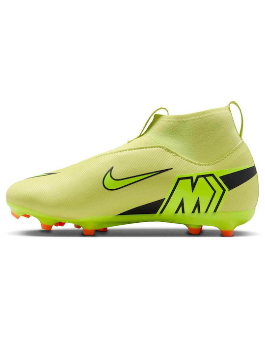 Nike Jr Superfly 10 FG Παιδικά Ποδοσφαιρικά Παπούτσια με Τάπες Πράσινα Nike Jr Superfly 10 FG Παιδικά Ποδοσφαιρικά Παπούτσια με Τάπες Πράσινα