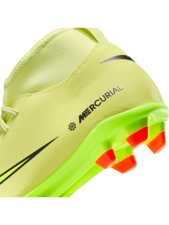 Jr Superfly 10 Club FG/MG Kids Soccer Cleats Molded Green