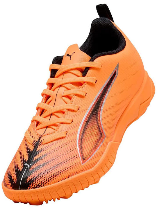 Kids Soccer Cleats Ultra 6 Play Tt Jr with Turf Orange