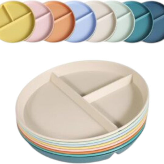 Queen Mother Baby Food Plate Green