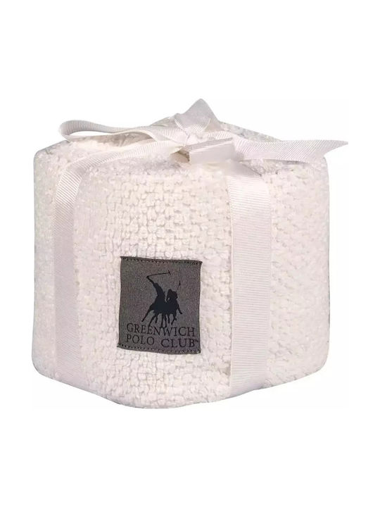 Greenwich Polo Club Handtuch 4107 30x30cm Ecru 4 Stücke Gewicht 500gr/m²