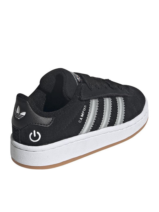Campus Kids Sneakers with Lights Black