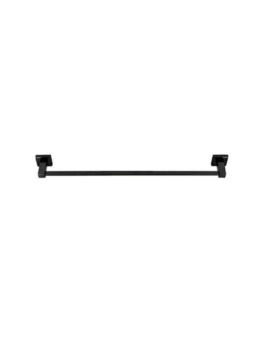 Import Hellas Ράγα Μπάνιου Μονή Επιτοίχια με Βίδες Inox Ασημί