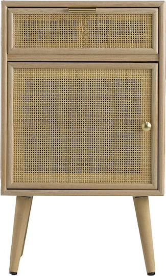 Nachttisch Beige 42x34.5x71cm