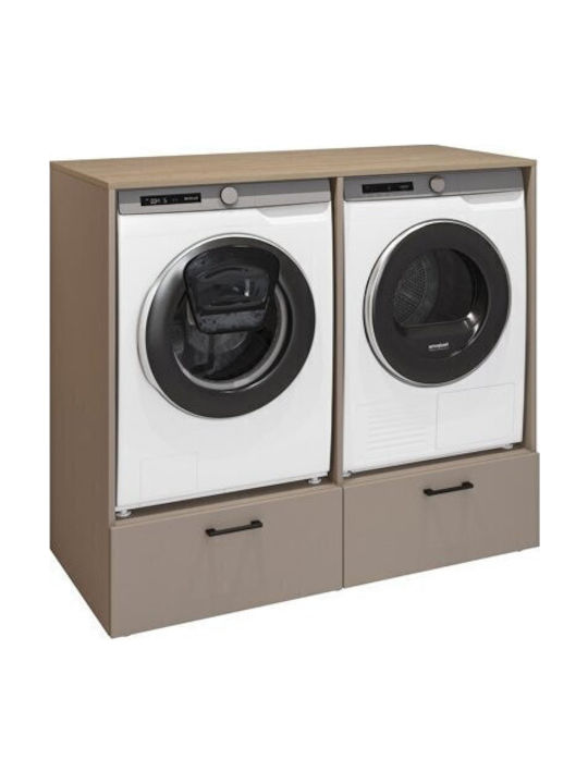 Epipla1.gr Boden Badezimmerregal Kunststoff Braun