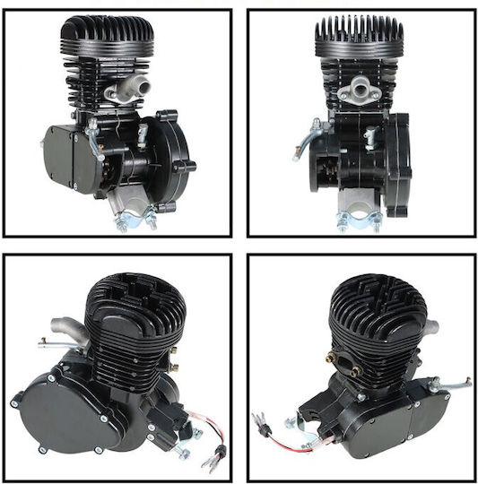 Kit Motor Bicicletă 100cc 2-Tacturi Unelte și lubrifianți pentru biciclete