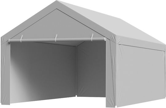 Vevor Portable Gray Awning Fabric with PU Coating 4x6m