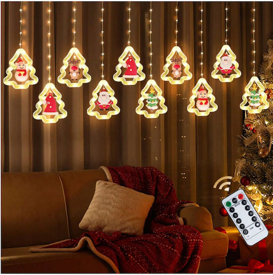 Λαμπάκια LED Κουρτίνα 3μ. Θερμό Λευκό