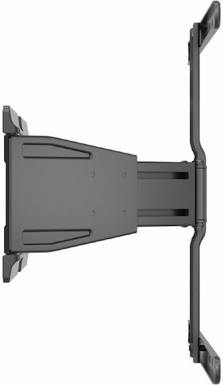 Gembird WM-90ST-02 Βάση Τηλεόρασης Τοίχου έως 90" Μαύρο