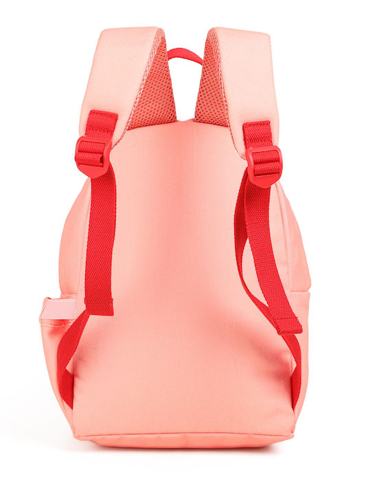 Lyc Sac Σχολική Τσάντα Πλάτης Νηπιαγωγείου Ροζ