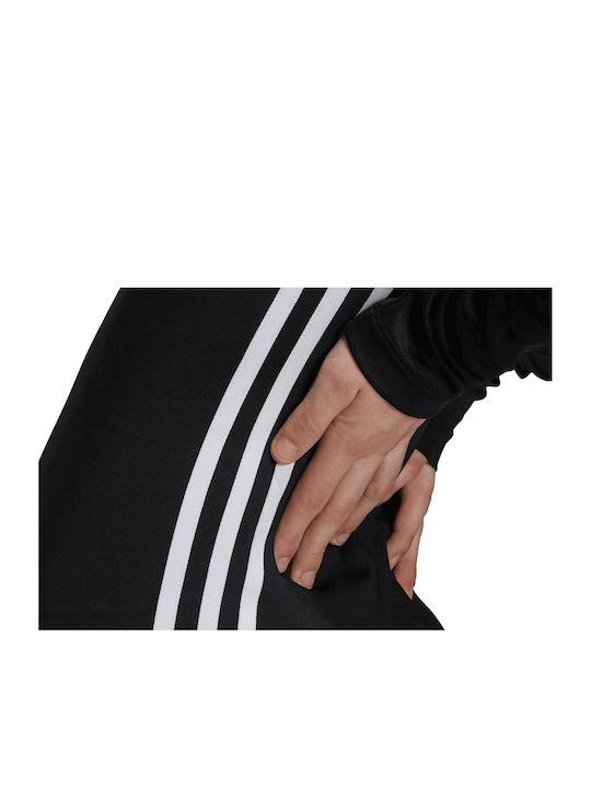 Mini Rochie Sport Mânecă Lungă Neagră