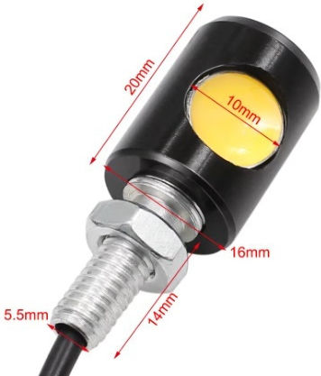 Mini Licht für Elektro-Roller 93737666222