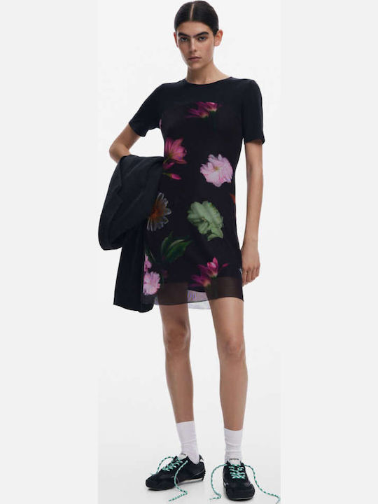 Hamburgo Summer Mini Dress Black