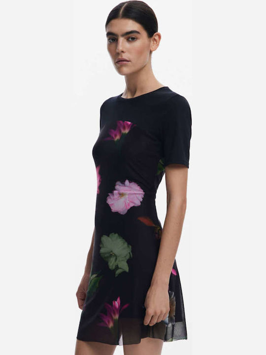 Hamburgo Summer Mini Dress Black